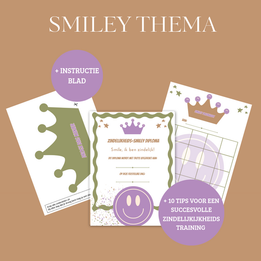 Zindelijkheidstraining | Pakket Smiley | Printen
